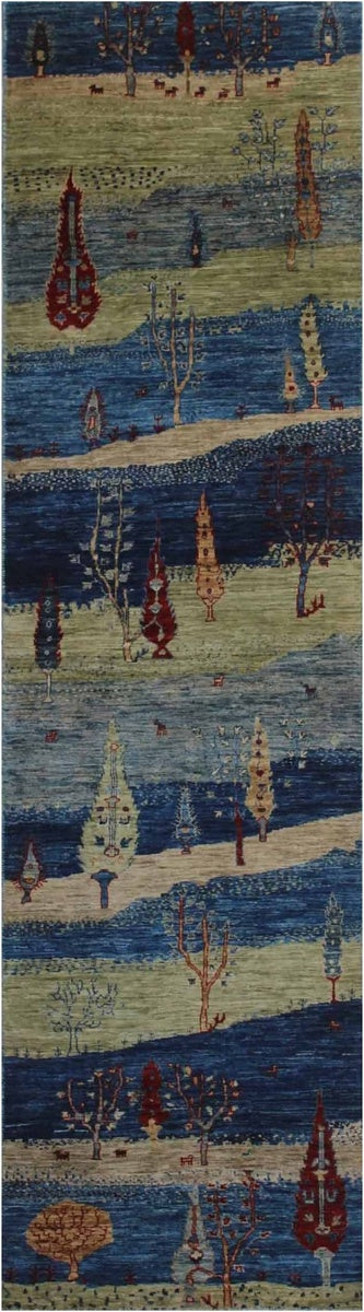Serenade of Nature Woolen Rug 100SK121 - 3 X 10