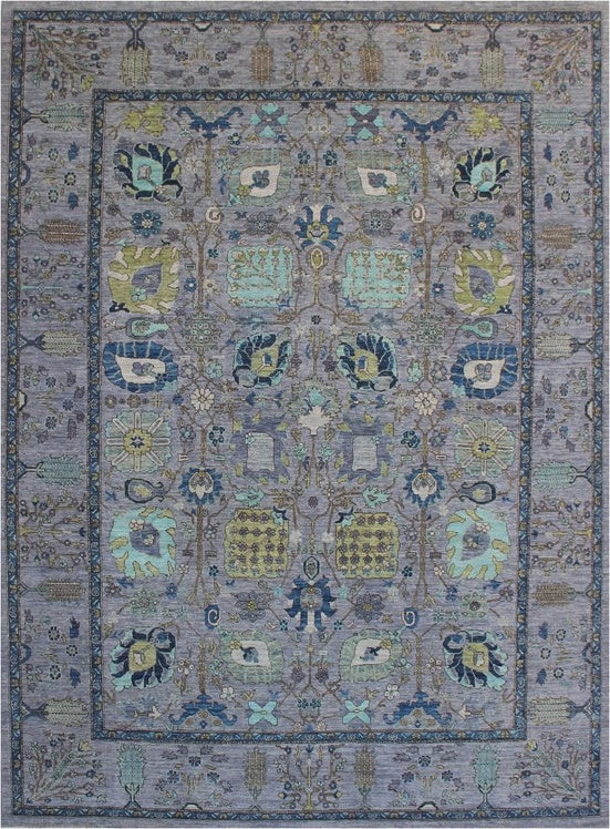 Elegance in Wool: Timeless Traditional Rug 102SK106 - 9 X 12