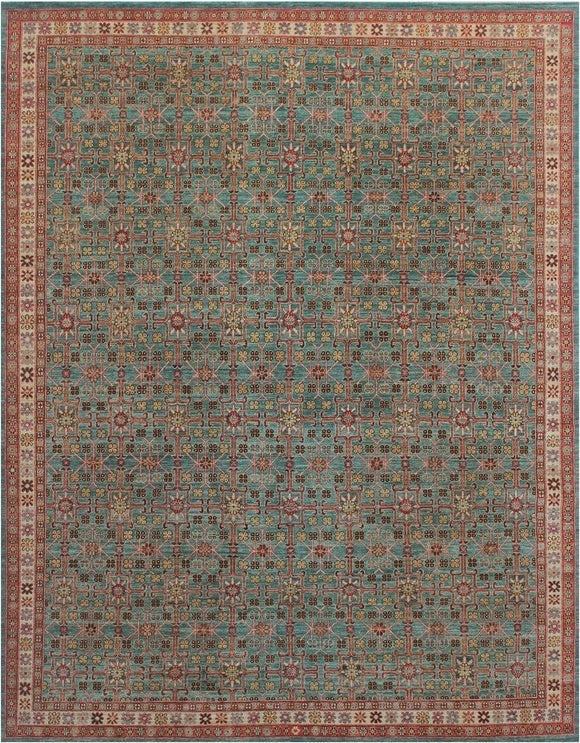 Elegant Aryana Traditional Woolen Rug 102SK131 - 8 X 10