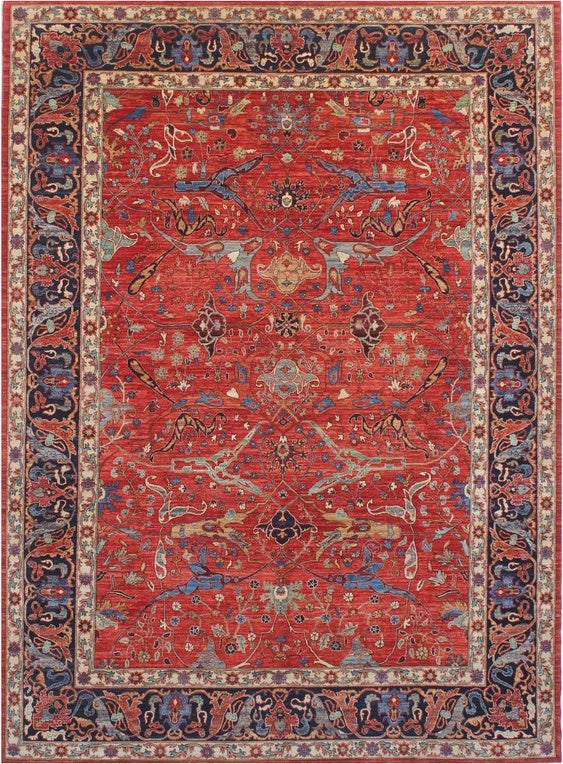 Elegant Heritage Woolen Rug 102SK178 - 9 X 12