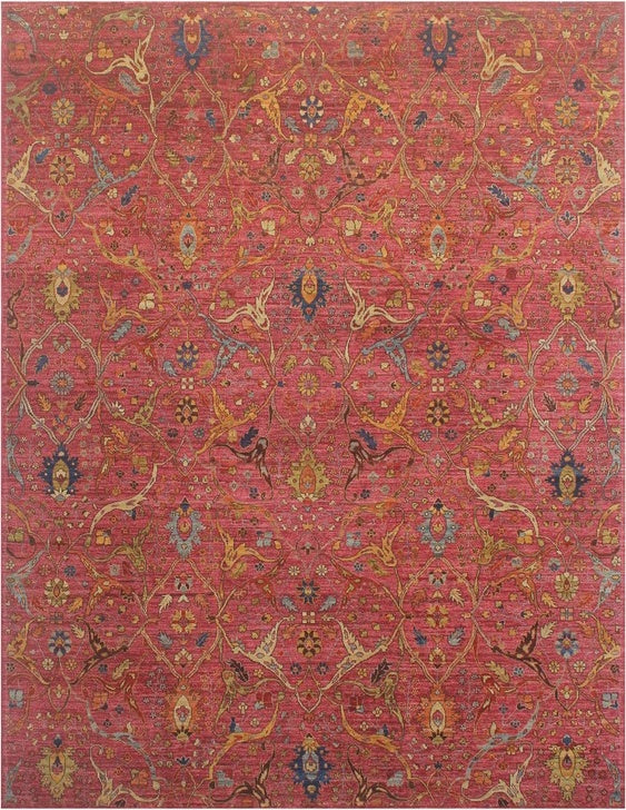 Opulent Traditional Woolen Masterpiece 102SK270 - 8 X 10