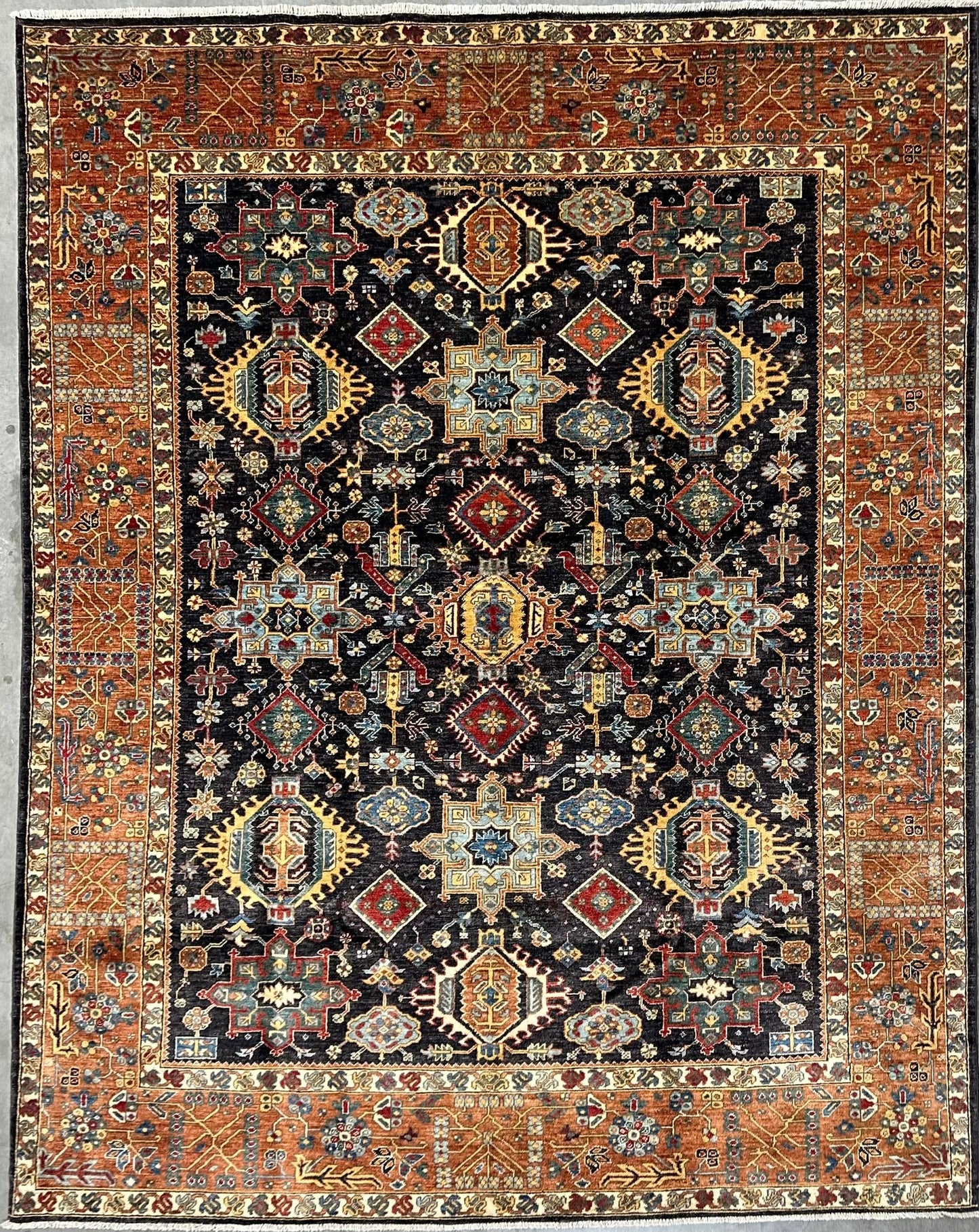 Timeless Elegance Woolen Rug 1AF15 - 8 X 10