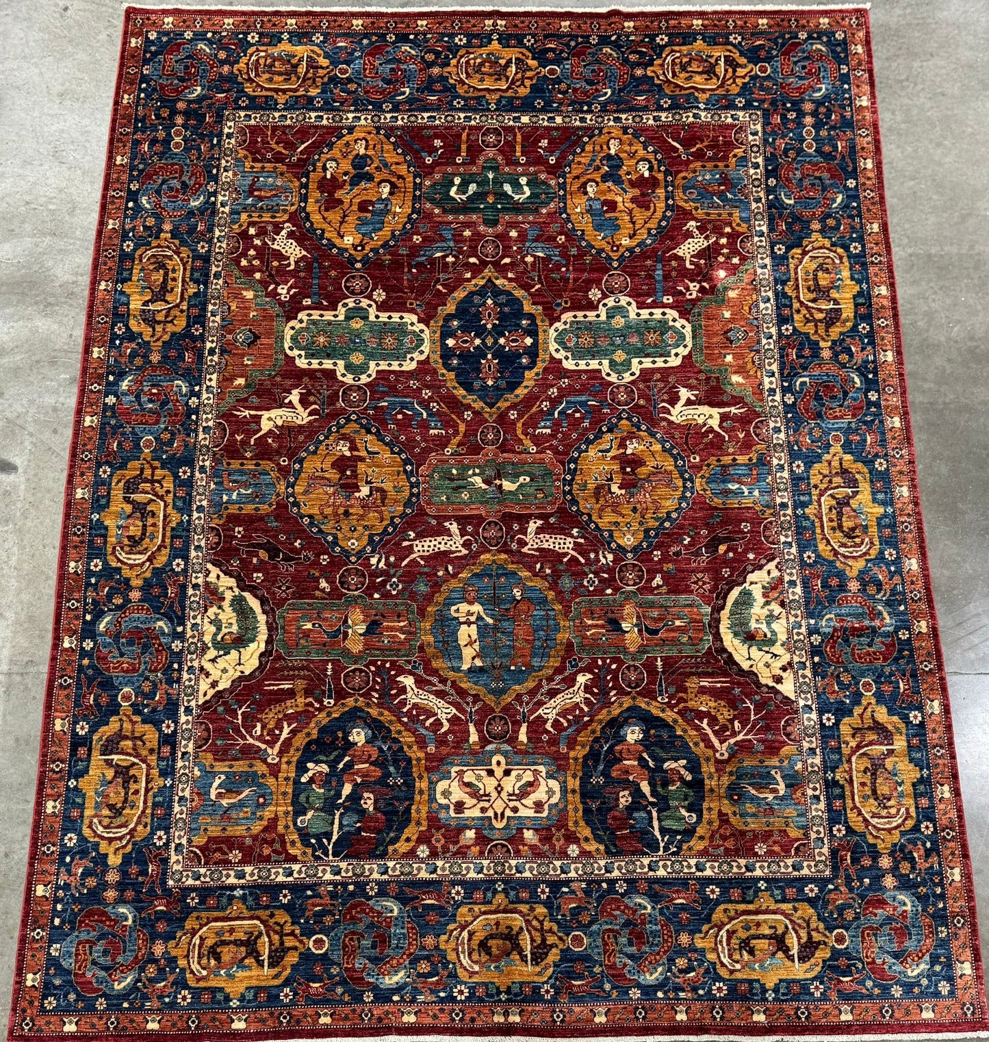 Timeless Traditional Woolen Rug 1AF1 - 11 X 14