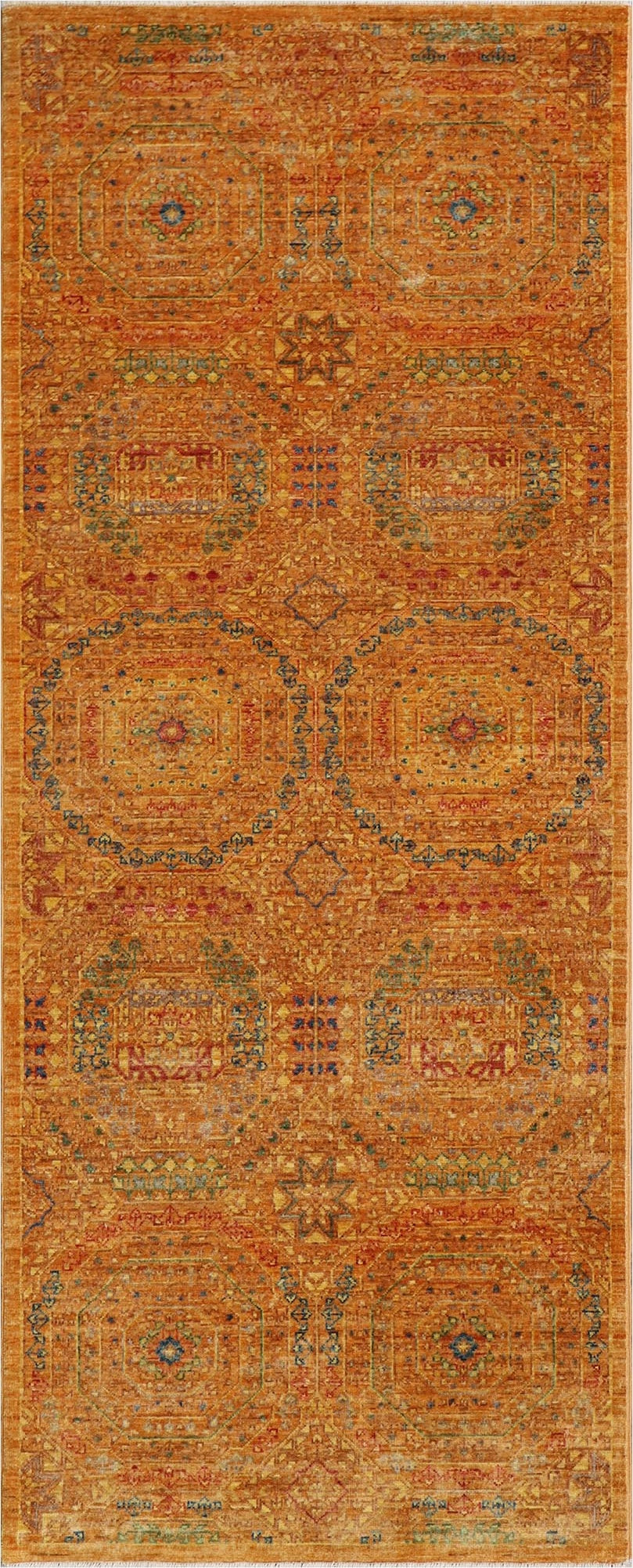 Timeless Elegance: Luxurious Woolen Rug 24110 - 3 X 7