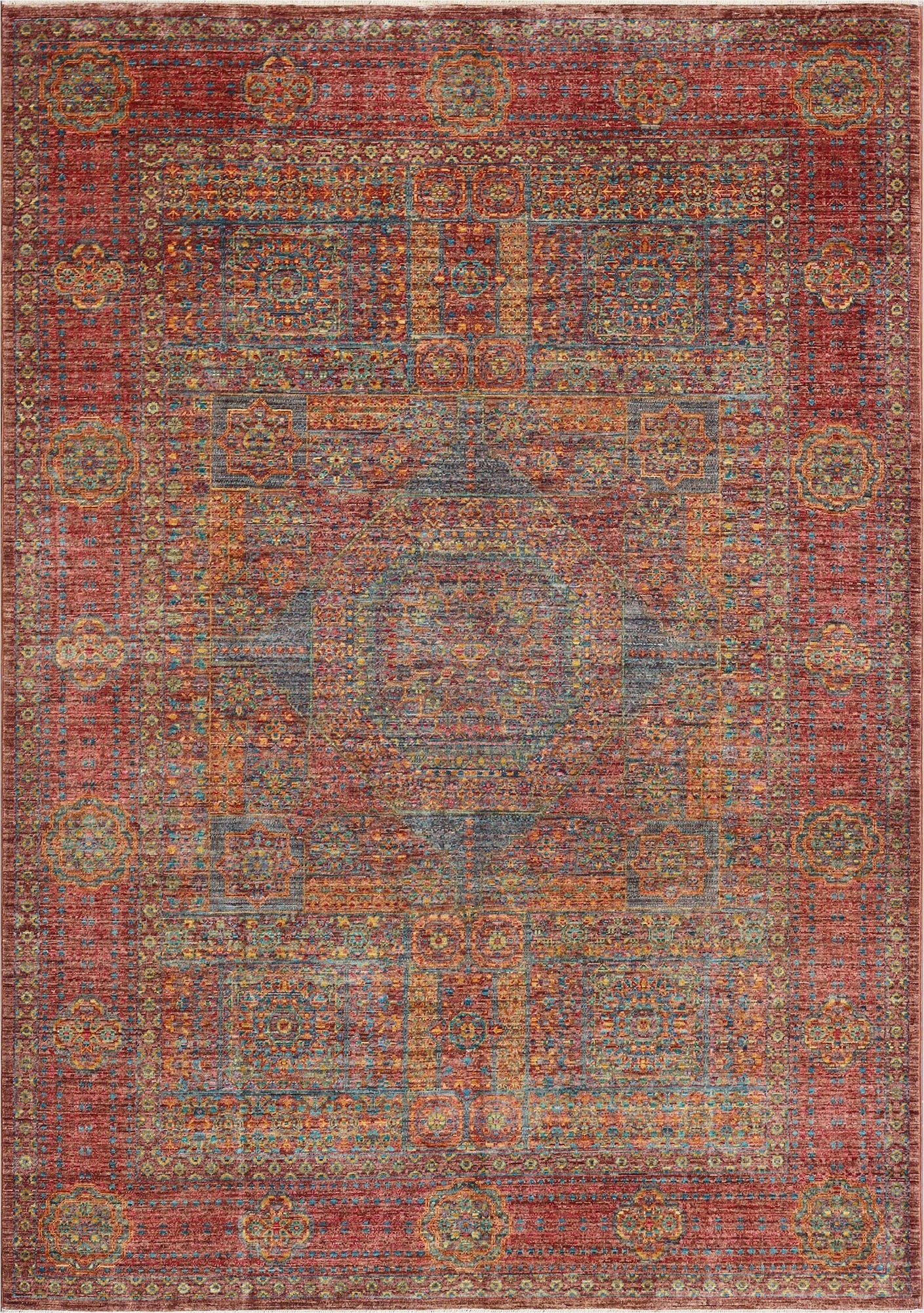 Timeless Elegance: Traditional Woolen Rug 2450 - 6 X 8