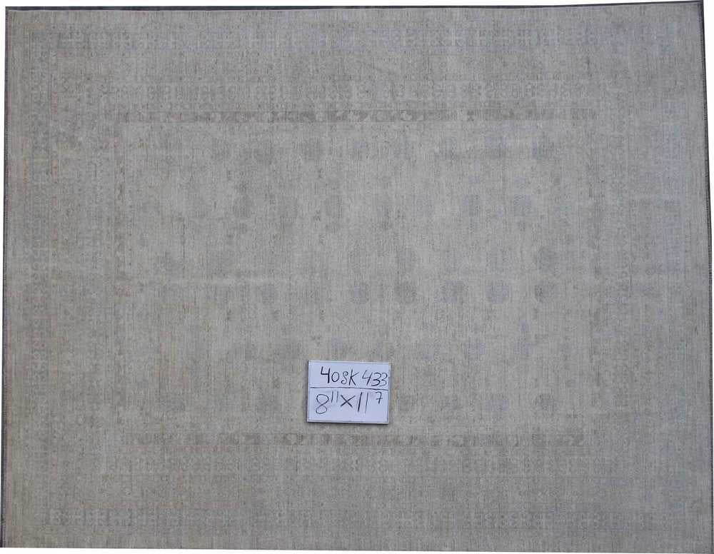 Elegant Serenity Woolen Rug 40SK433 - 9 X 12