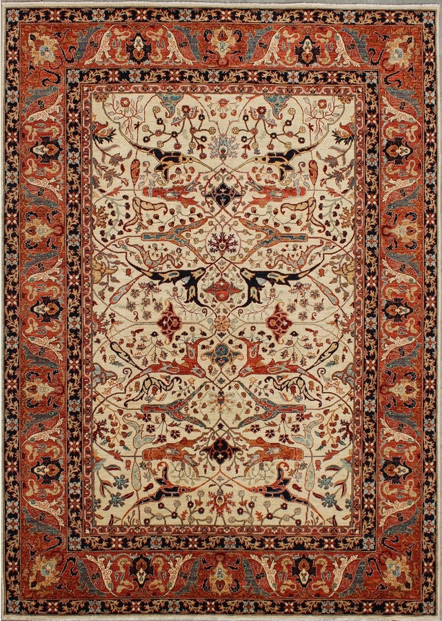 Elegant Heritage Woolen Rug 47SK280 - 10 X 14