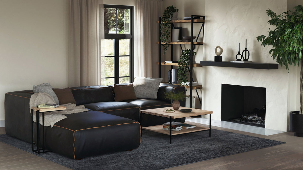 16" C-Shaped Side Table