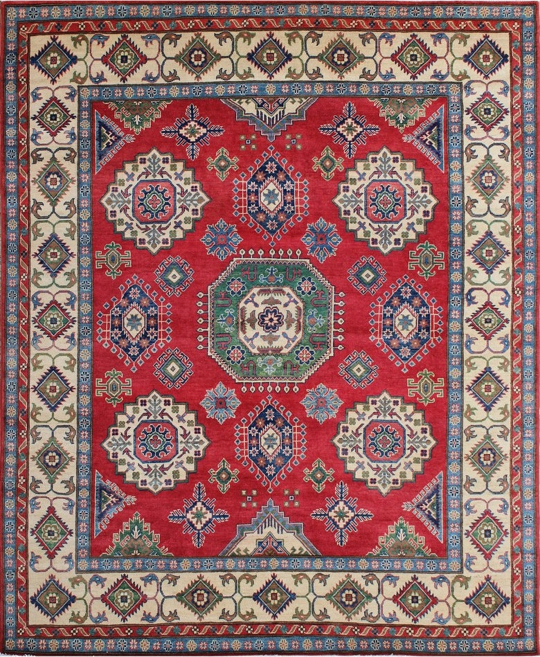 Heritage Elegance: Traditional Woolen Rug 57SK169 - 9 X 10