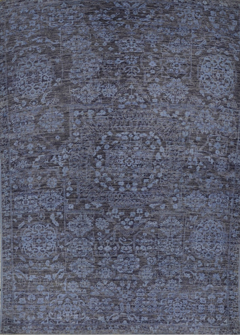 Elegance in Bloom: Timeless Woolen Rug 77SK269 - 4 X 5