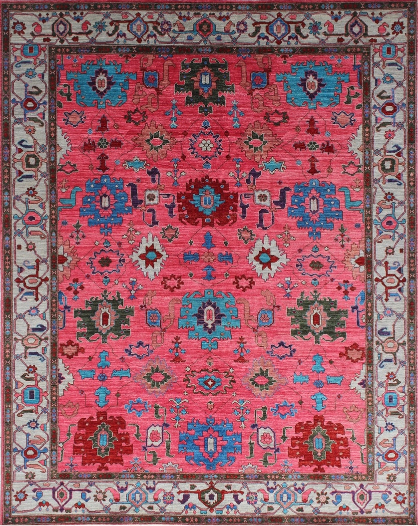 Majestic Traditional Woolen Rug 80SK415 - 9 X 10