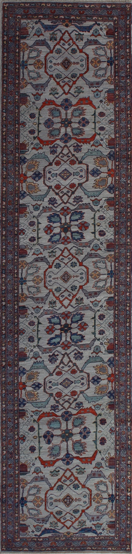 Elegant Traditional Woolen Rug 81SK363 - 2 X 12
