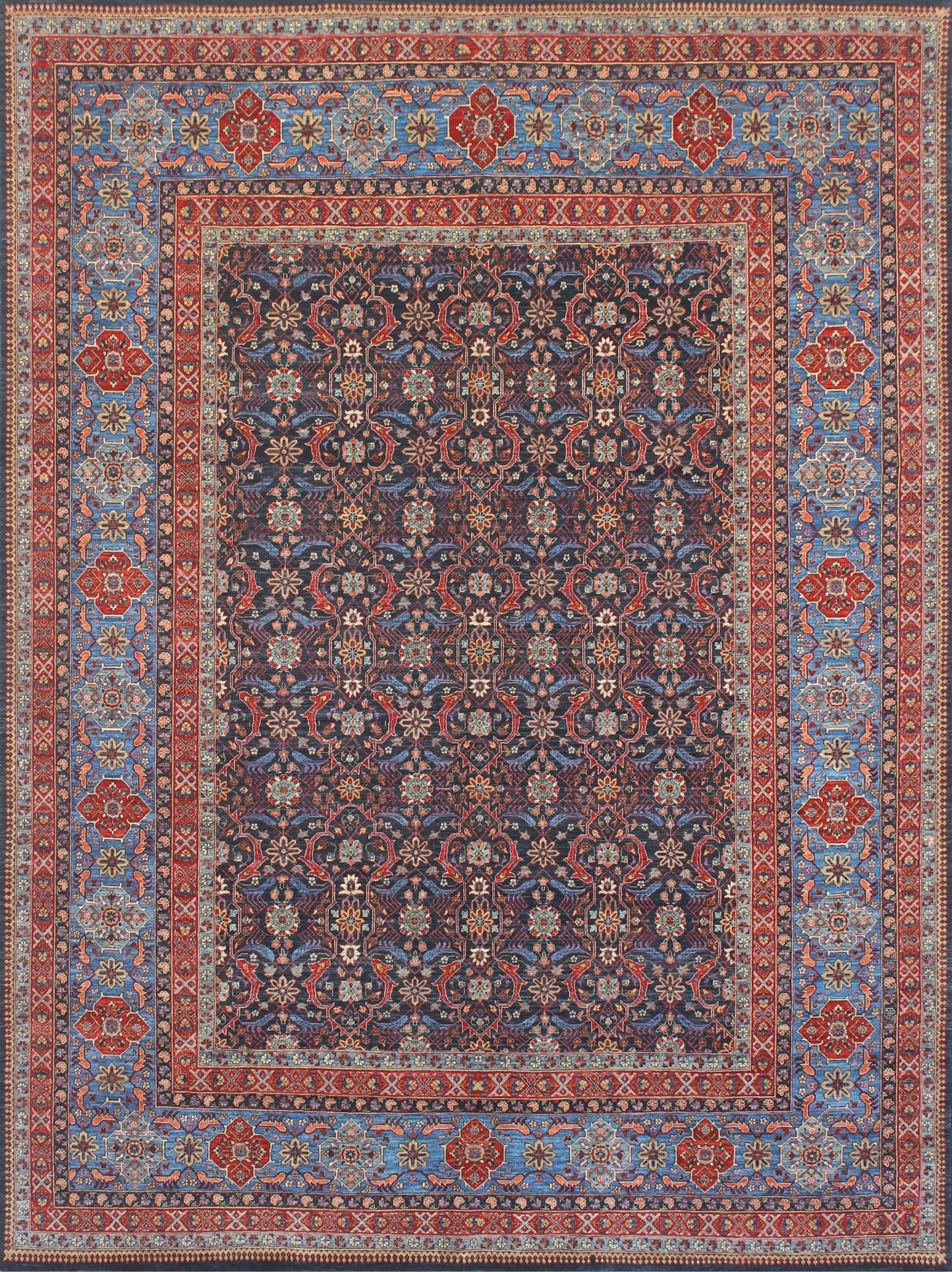Elegant Heritage Woolen Rug 82SK351 - 9 X 11