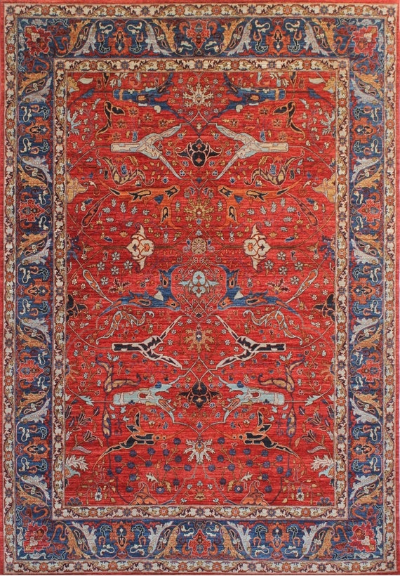 Exquisite Traditional Woolen Rug 90SK1248 - 9 X 12