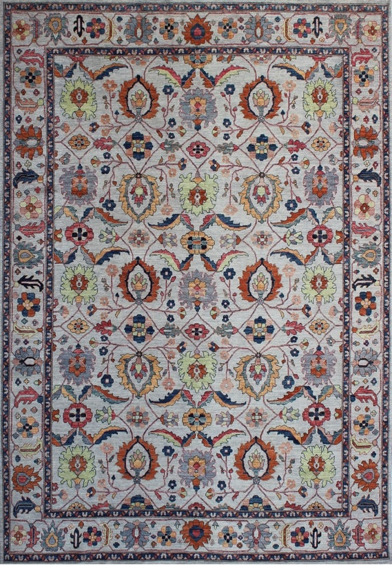 Exquisite Handcrafted Woolen Rug 266 - 9 X 12