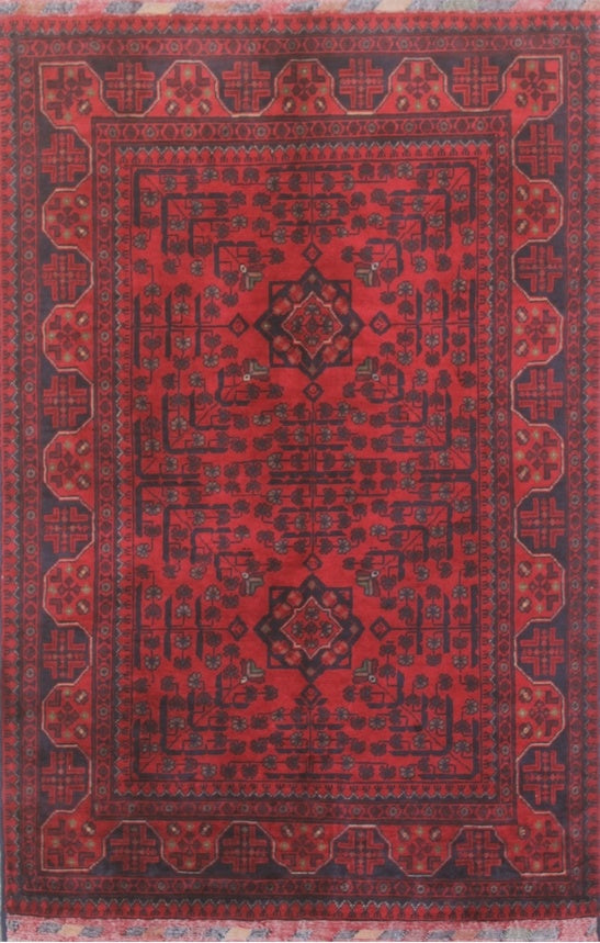Elegant Traditional Woolen Rug 90SK803 - 4 X 6