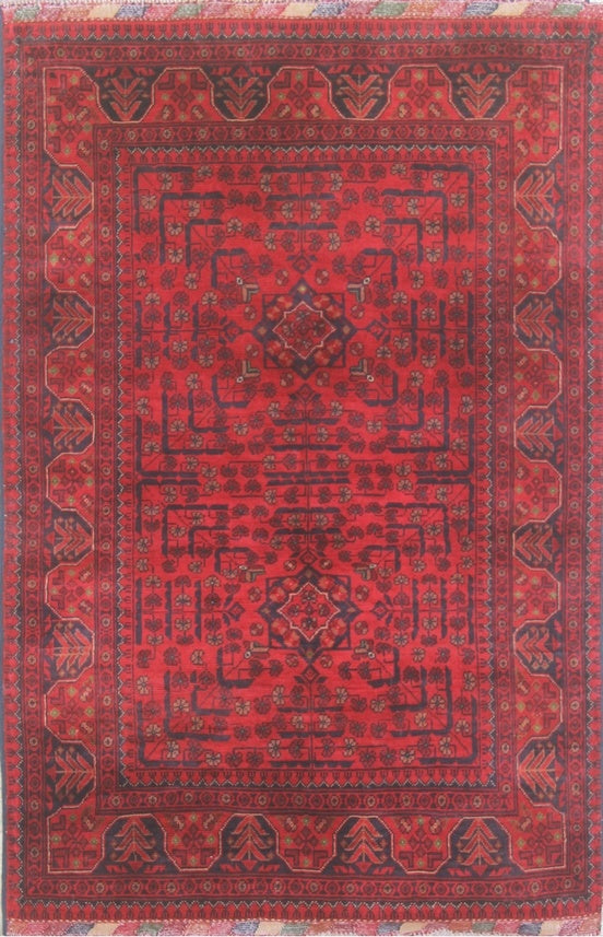 Elegant Traditional Woolen Masterpiece 90SK831 - 3 X 5