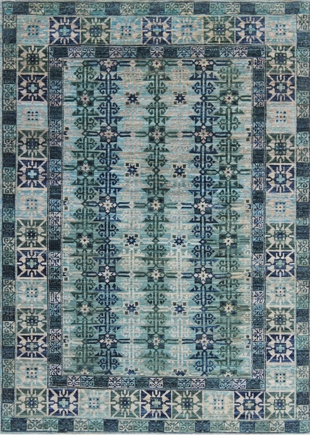 Elegant Harmony Woolen Rug 93SK1220 - 5 X 6