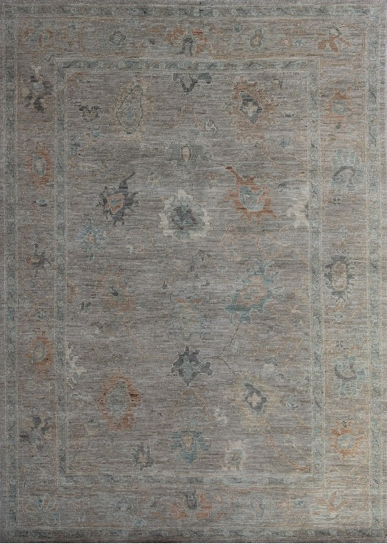Elegant Oushak Woolen Masterpiece 93SK497 - 6 X 7