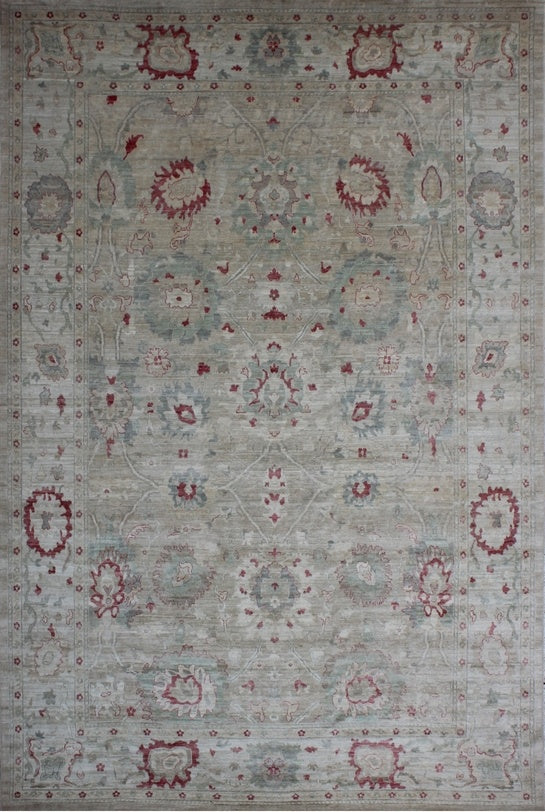 Elegant Chobi Woolen Rug 93SK518 - 9 X 14