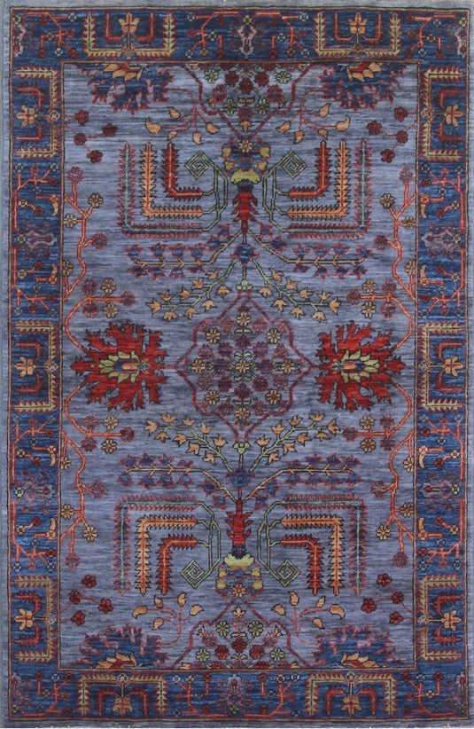 Elegant Aryana Traditional Woolen Rug 93SK688 - 3 X 5