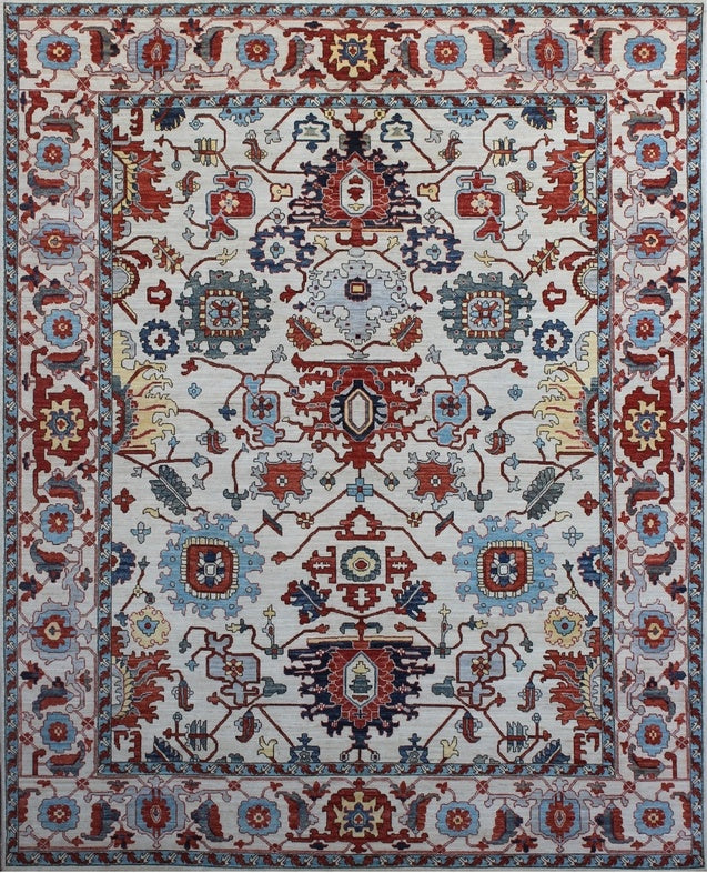 Exquisite Handwoven Traditional Woolen Rug 93SK960 - 8 X 10