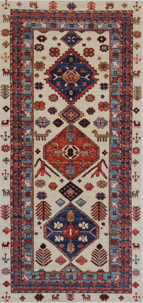 Elegant Aryana Woolen Rug 94SK1109 - 3 X 6