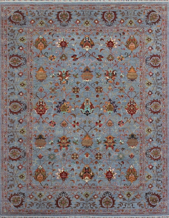 Exquisite Floral Symphony Wool Rug 94SK189 - 8 X 10