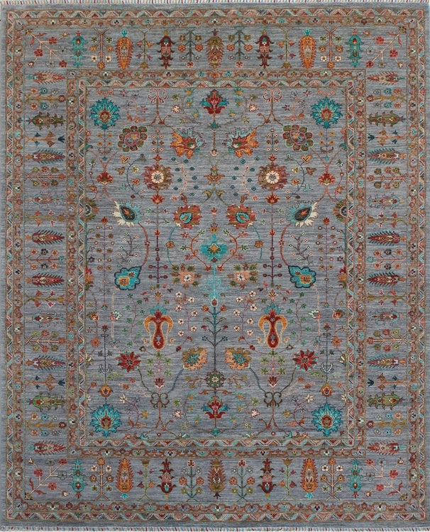 Elegance in Wool: The Exquisite Traditional Rug 94SK203 - 9 X 10
