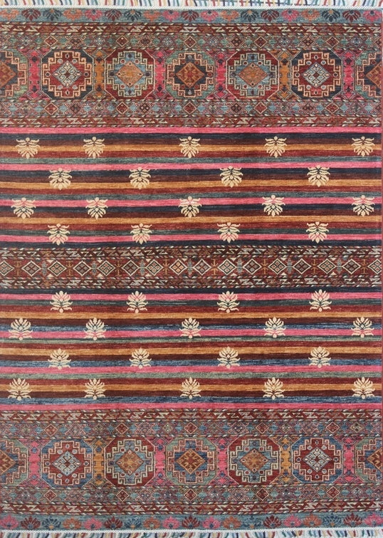 Elegance Embodied: Traditional Woolen Masterpiece 94SK228 - 6 X 7