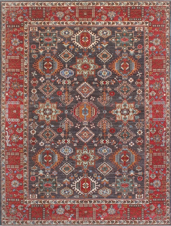 Elegant Heritage Woolen Rug 94SK323 - 9 X 12
