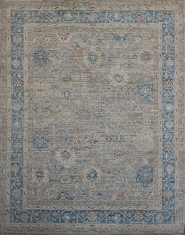 Elegant Traditional Oushak Wool Rug 94SK374 - 8 X 10