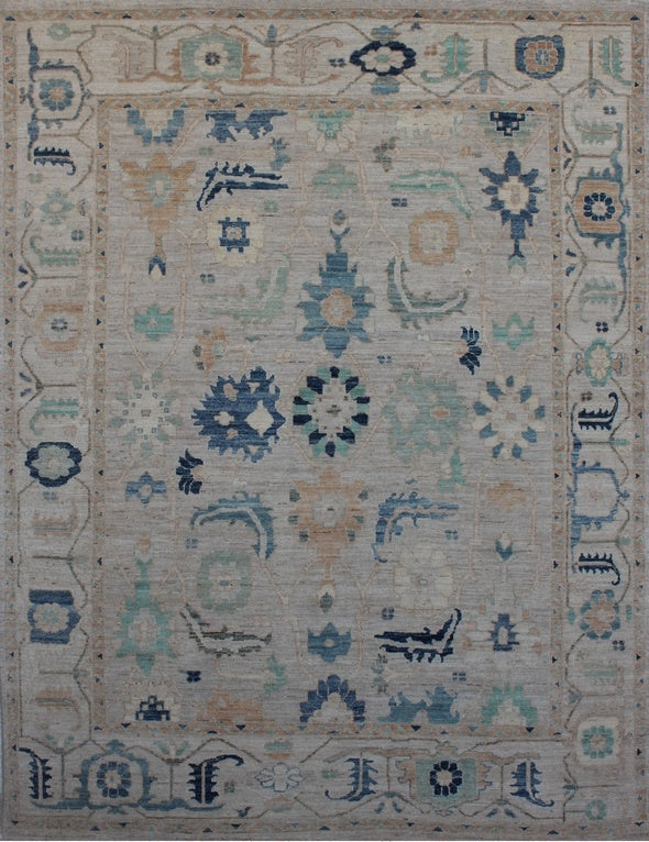 Exquisite Traditional Oushak Woolen Rug 94SK448 - 7 X 10