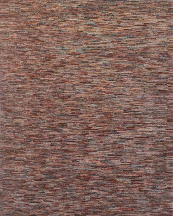 Elegant Earth Tone Woolen Rug 94SK495 - 8 X 10