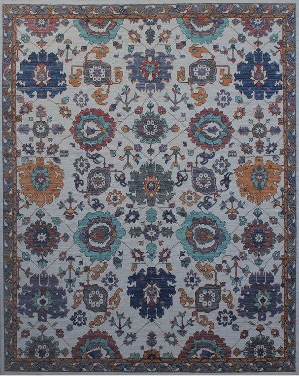 Elegance in Wool: Exquisite Traditional Rug 94SK625 - 8 X 10