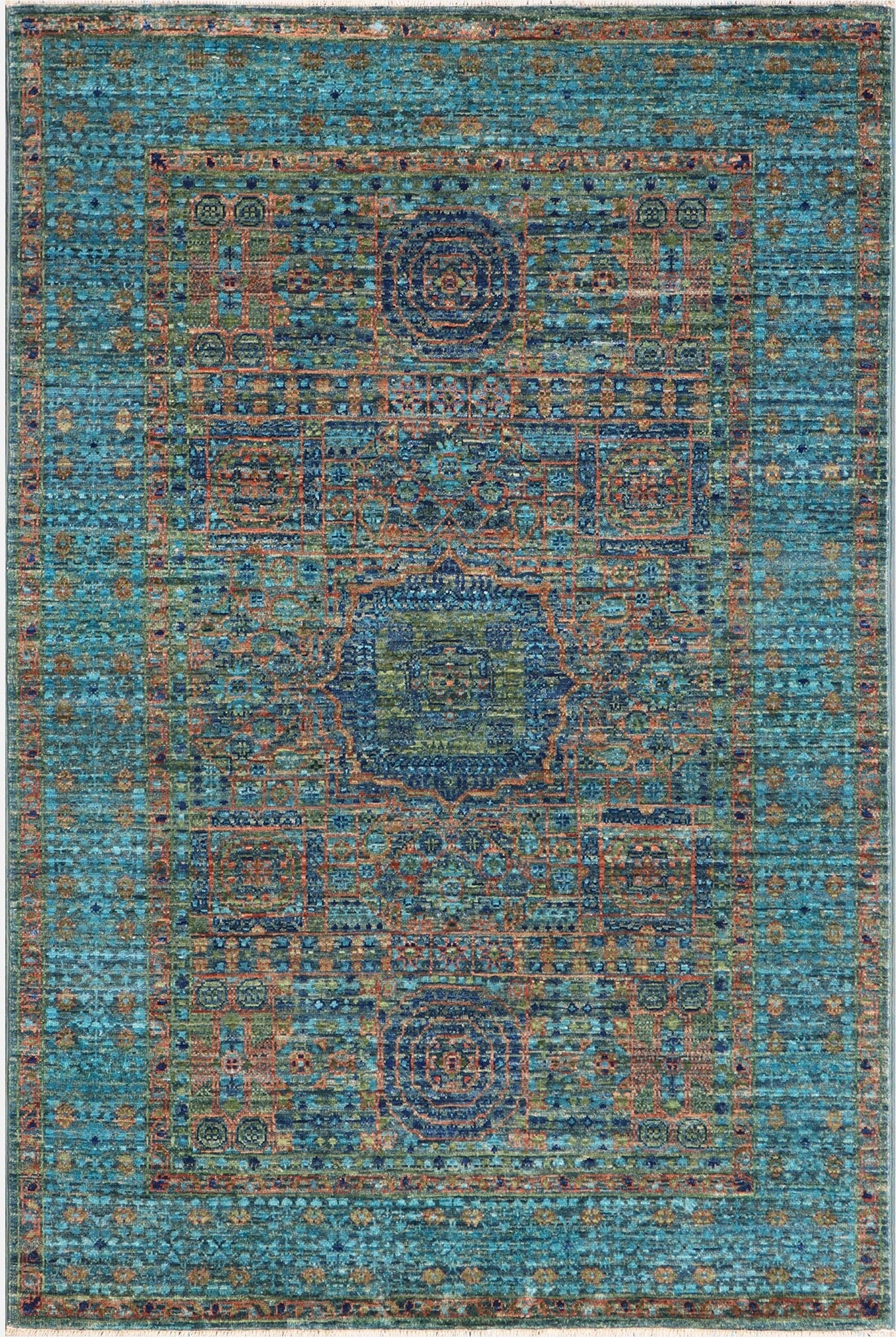Elegant Traditions Wool Rug 95SK3 - 4 X 5