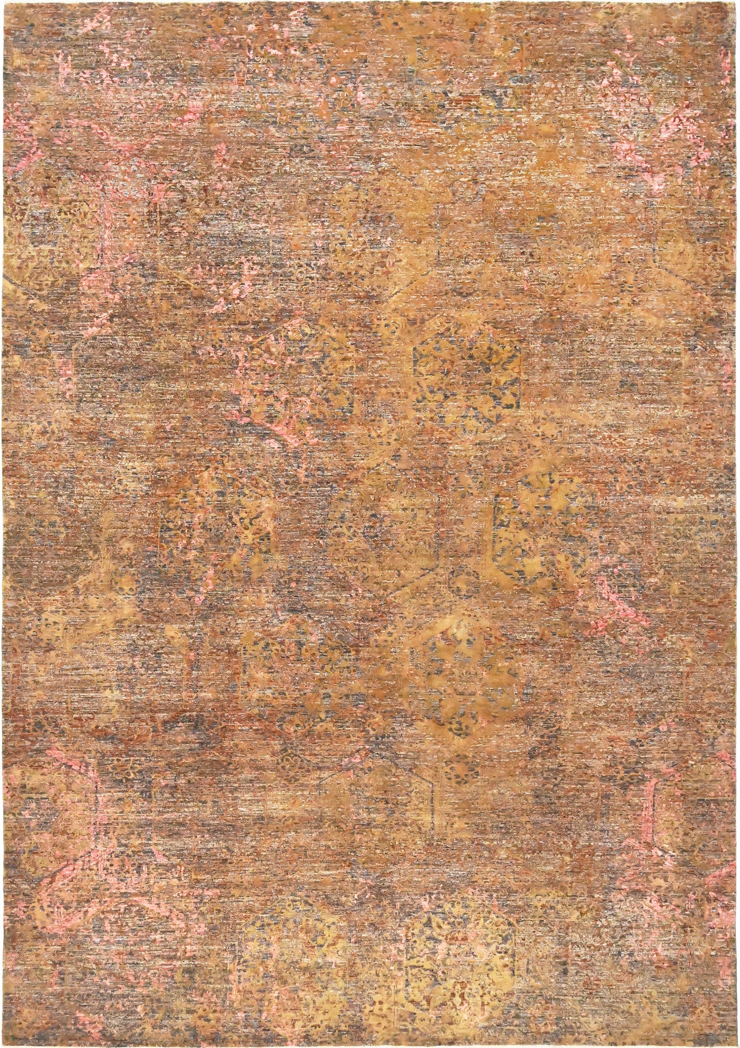 Classic Elegance: Exquisite Woolen Rug 97SK66 - 10 X 14