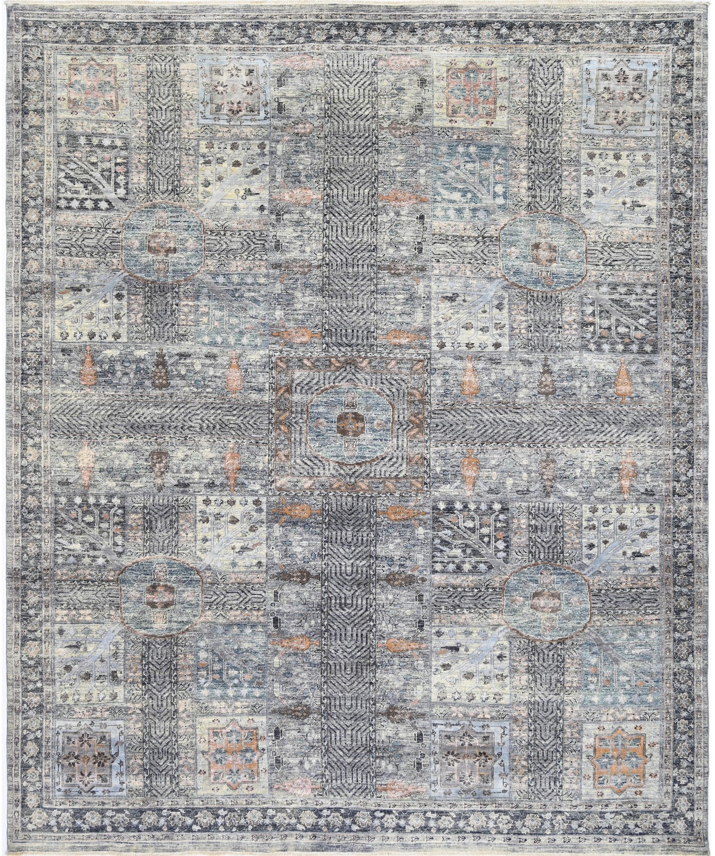 Elegant Traditional Woolen Rug 97SK77 - 8 X 10