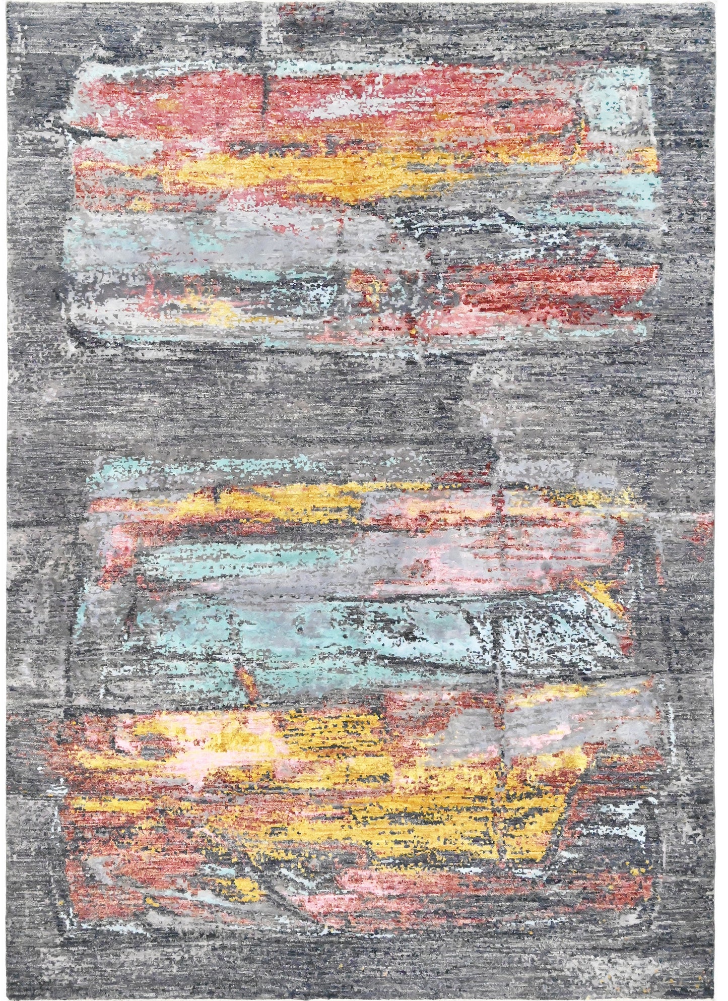 Vivid Harmony Woolen Rug 97SK87 - 7 X 9