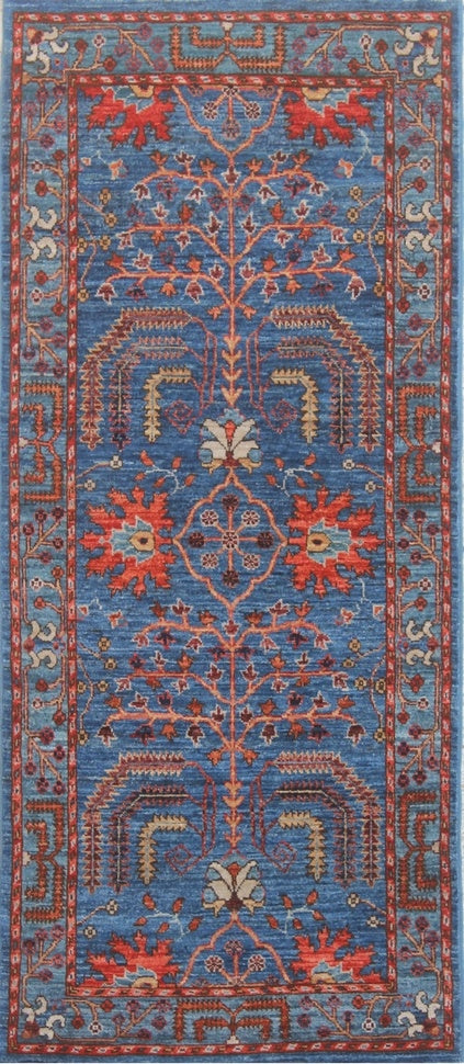 Elegant Heritage Woolen Rug 98SK358 - 2 X 6