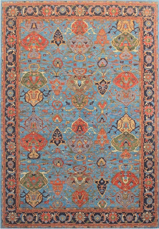 Exquisite Traditional Woolen Rug 98SK546 - 10 X 14