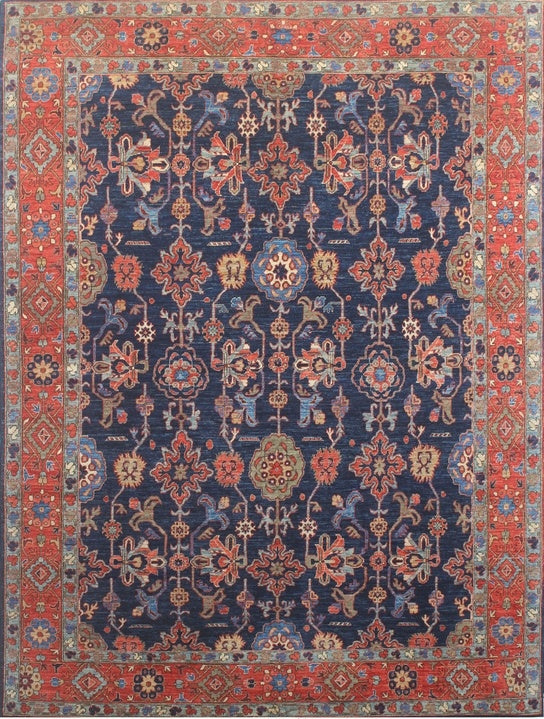 Timeless Elegance Woolen Rug 98SK70 - 9 X 11