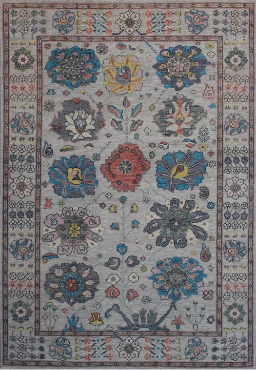 Elegance of Aryana: Timeless Woolen Masterpiece 98SK89 - 6 X 9