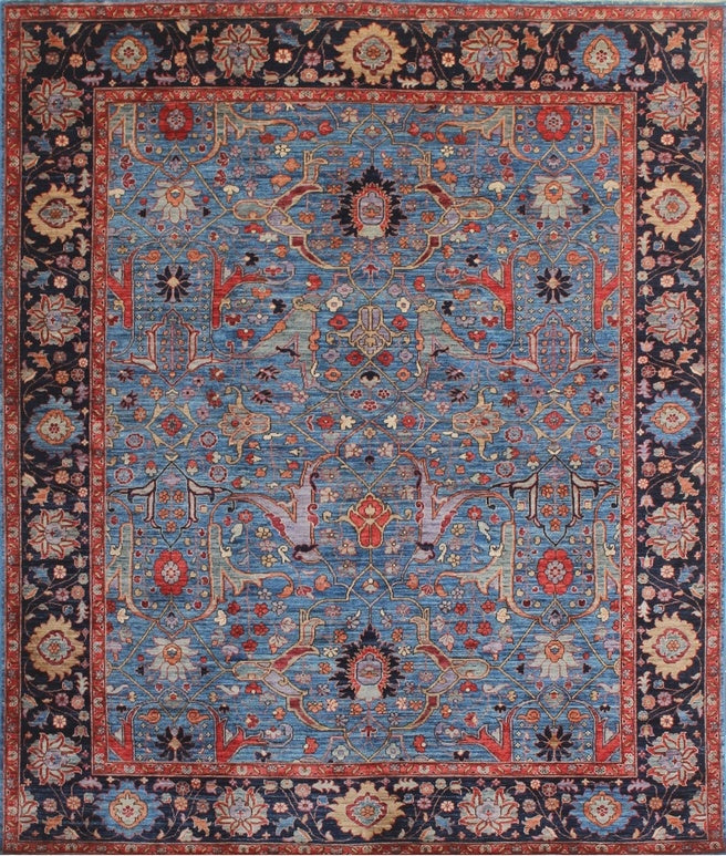 Exquisite Traditional Woolen Rug 99SK183 - 7 X 9