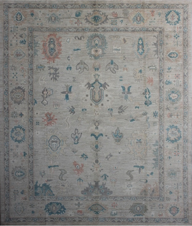 Elegance of the Timeless Oushak Rug 99SK295 - 9 X 10