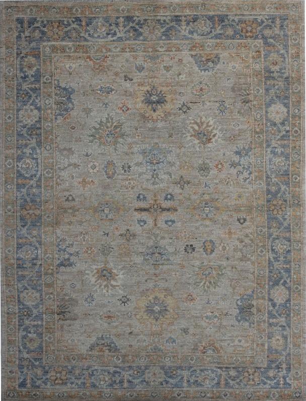 Sophisticated Oushak Elegance Woolen Rug 99SK368 - 5 X 7