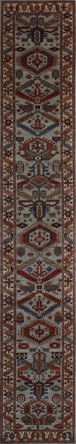 Elegance in Tradition: Luxurious Woolen Runner 99SK816 - 3 X 16