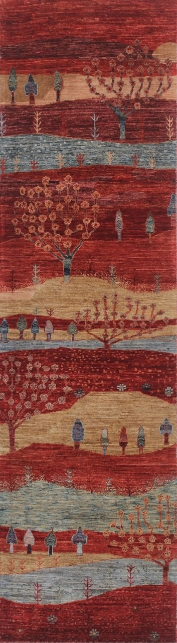 Serene Landscape Woolen Rug 99SK881 - 2 X 9