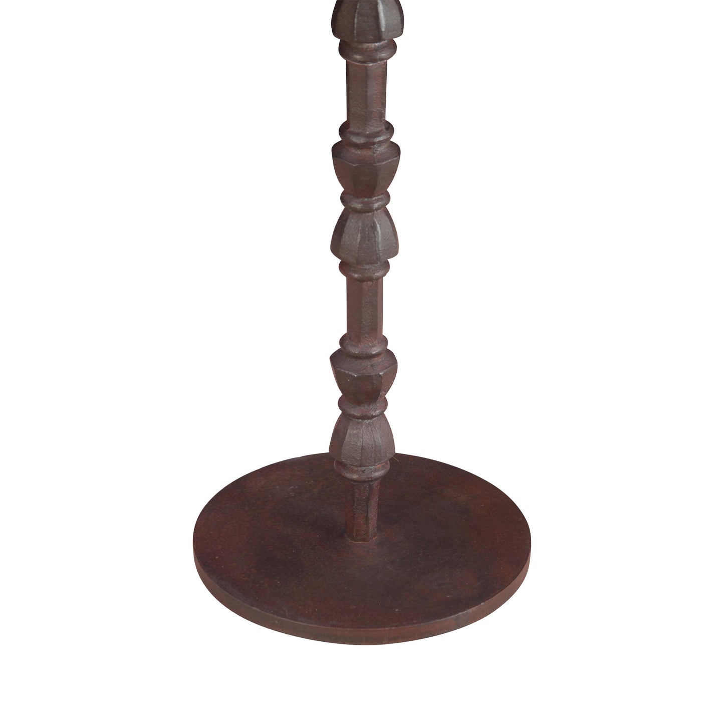 12" Light Emperador Marble Side Table