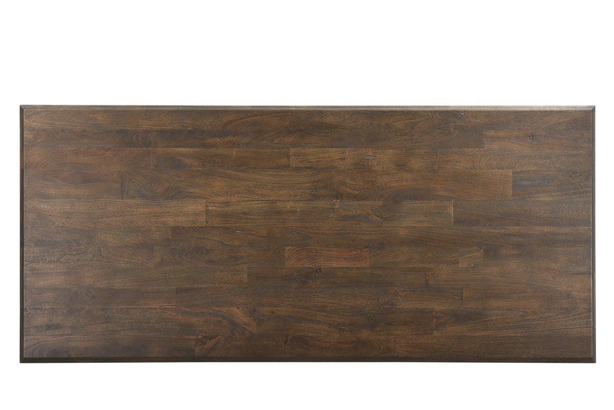 84" Weathered Mango Dining Table